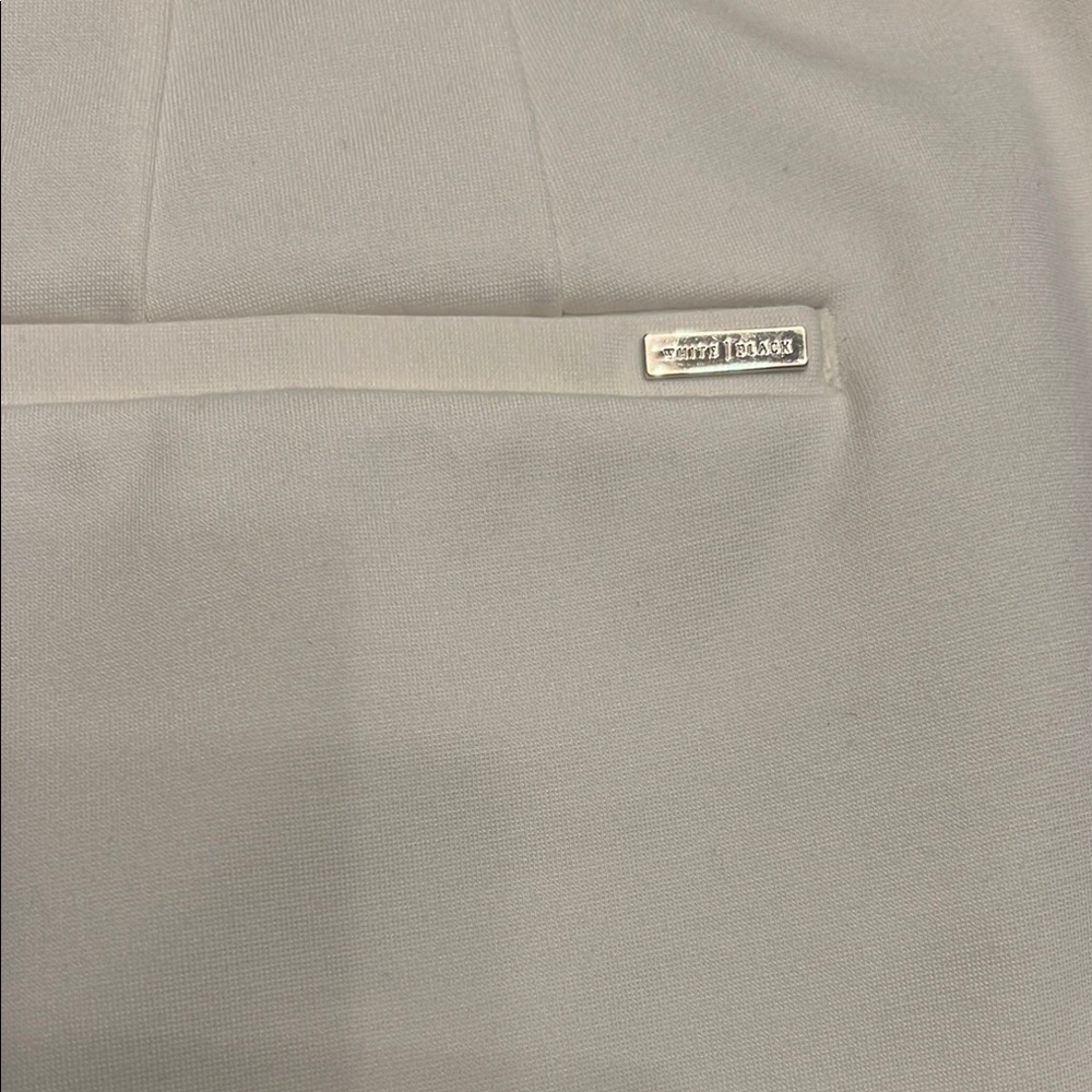 White House Black Market Cream Boot Cut Pants - Picture 6 of 6